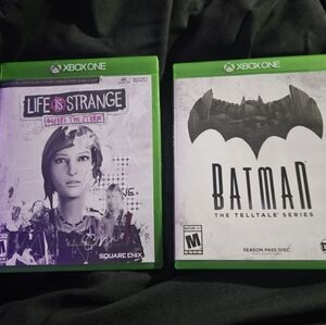 Life is Strange: Before the Storm for Xbox One And Batman Telltale Series